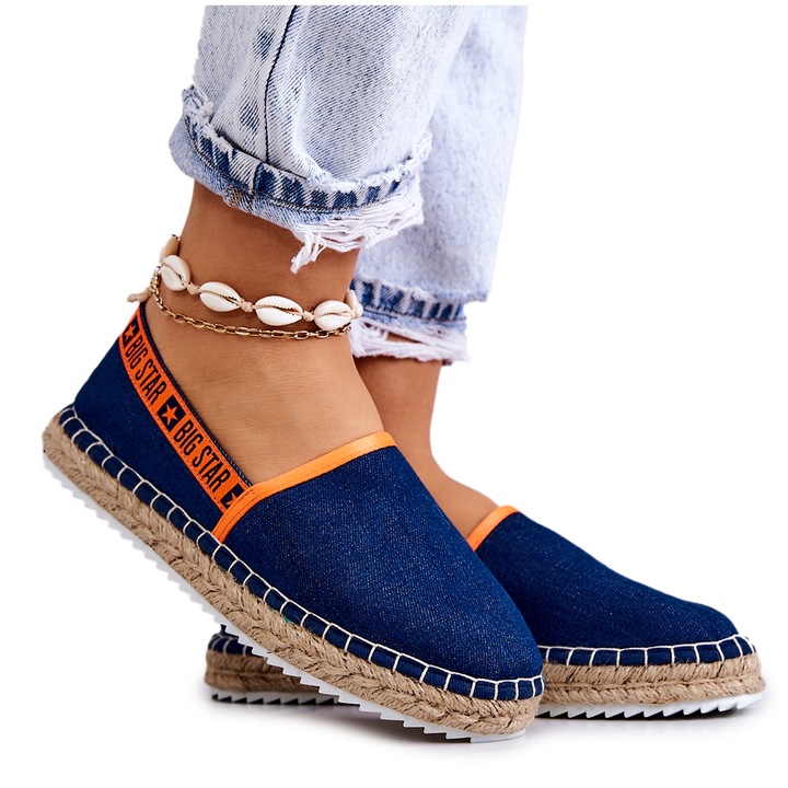 Еспадрили Big Star Textil Navy blue, 38 EU