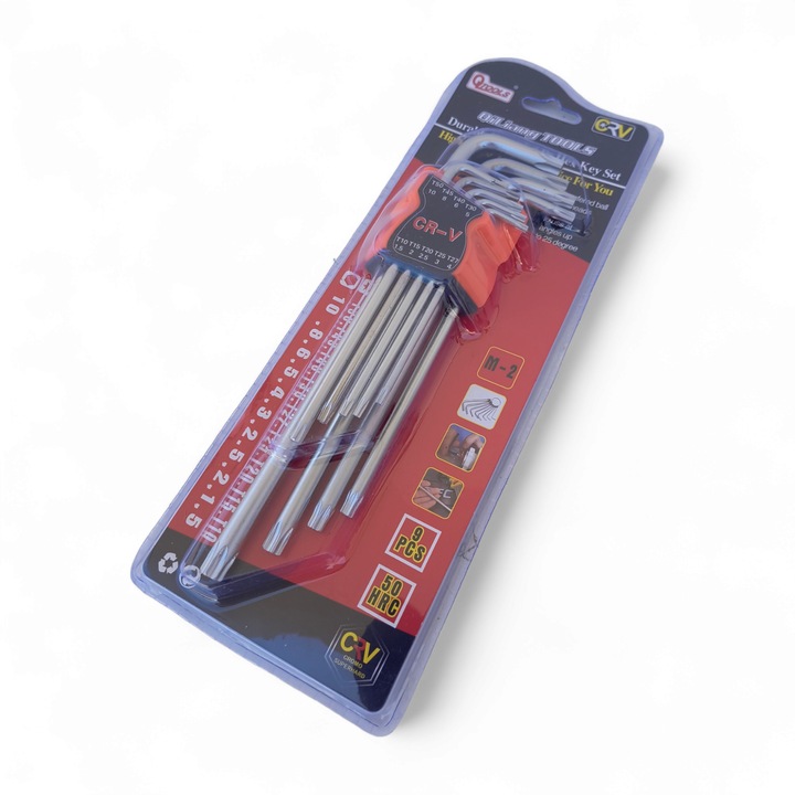 Set imbus stelar 9 piese - Lung