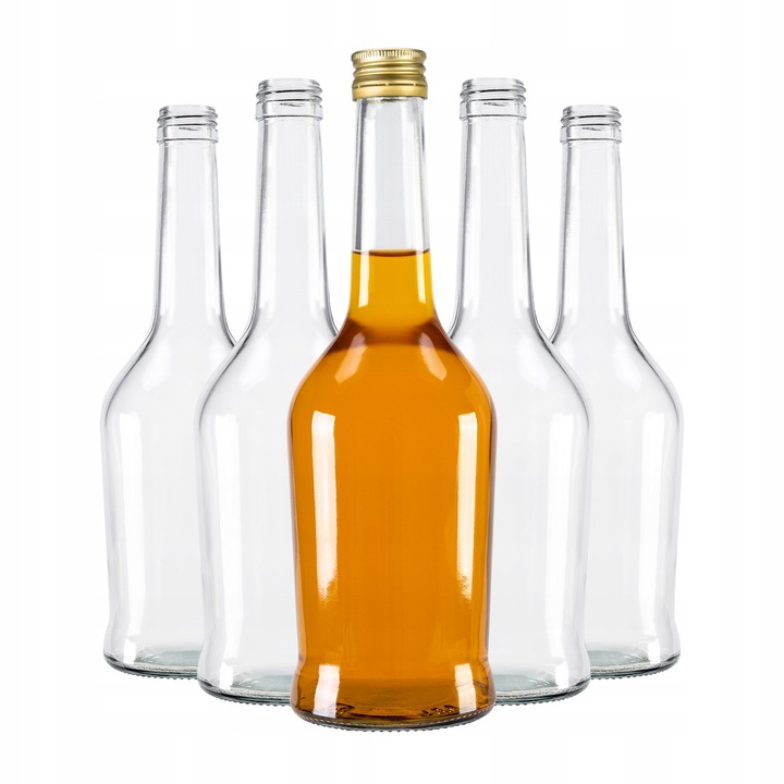 Комплект бутилки с капак, Супербутелки, Стъкло, Височина 24,5 см, Висококачествено производство, Лесни за почистване, Издръжливи, Диаметър 7,5 см, Херметично затваряне, 24,5 x 7,5 см, Многоцветни