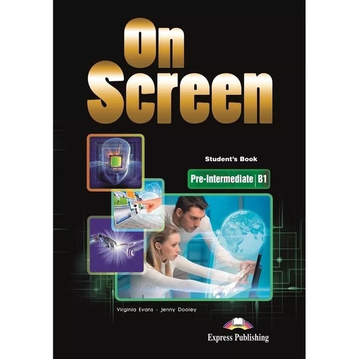 On Screen Pre-Intermediate B1 Student's Book + DigiBook, Virginia Evans, Jenny Dooley, 2021