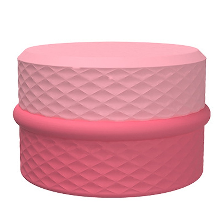 Recipient pentru cosmetice QttvbTna, silicon, portabil, multicolor, 70x43mm