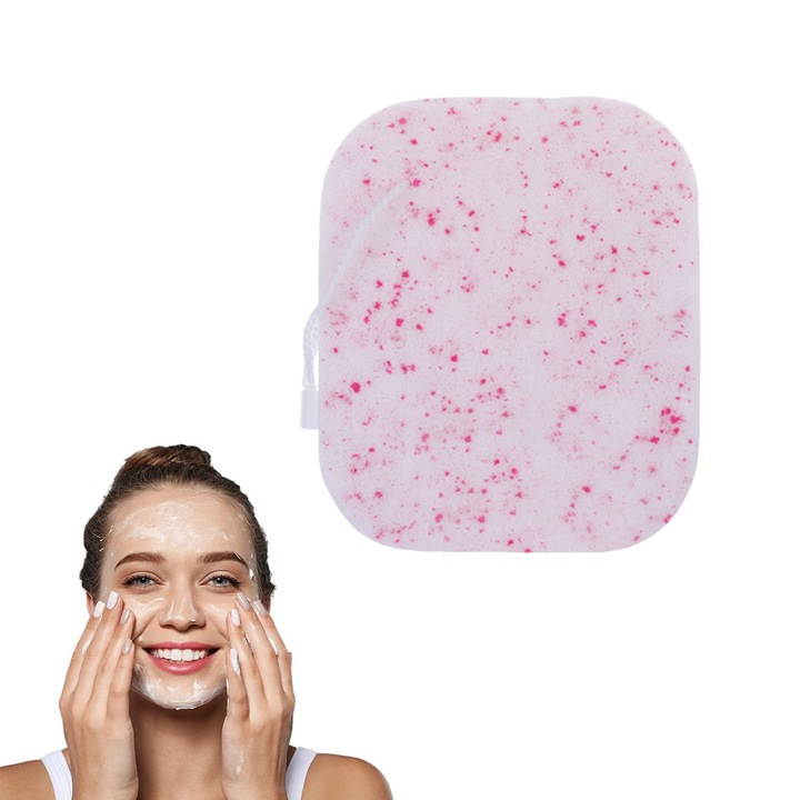 Burete facial demachiant, multicolor, 11x8,5x3cm