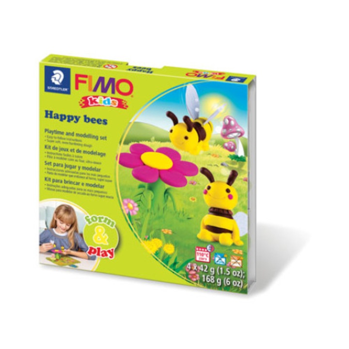 Set 4xLut, Staedtler, Fimo, 42g,4+