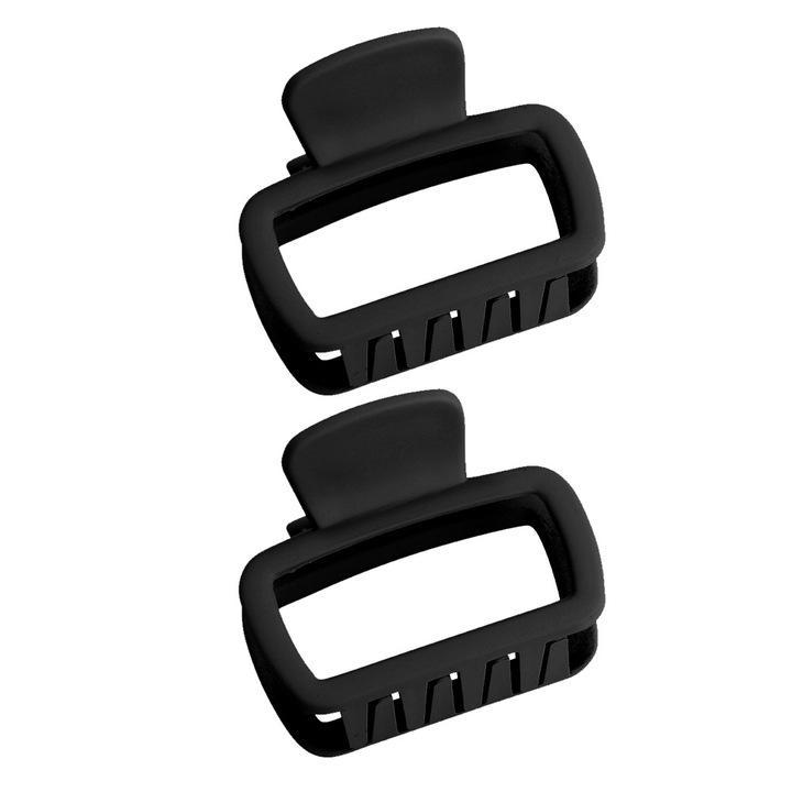 QttvbTna hajcsat készlet, csúszásmentes, többszínű, négyzet alakú