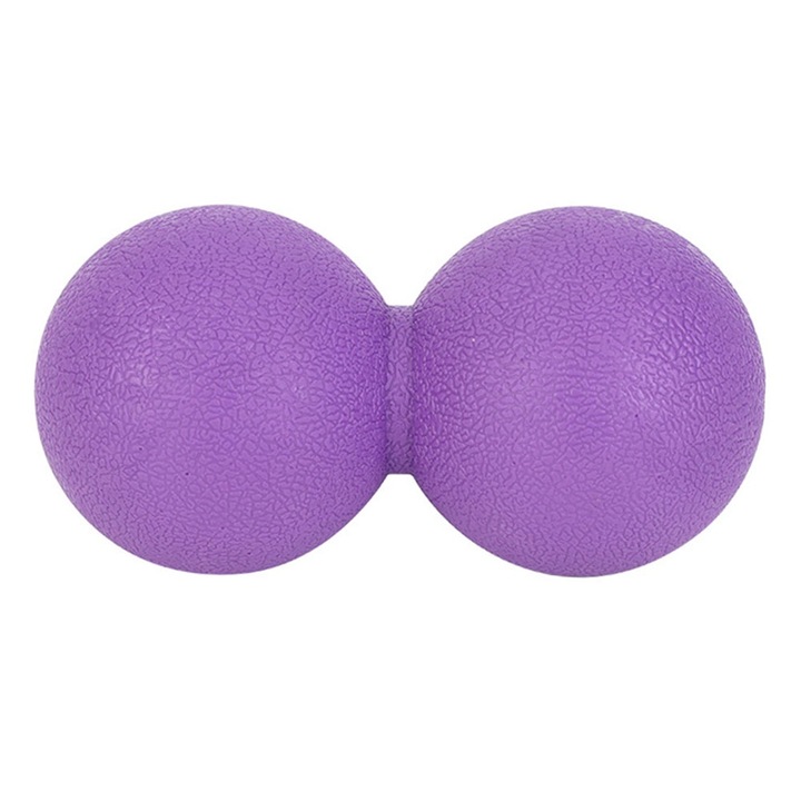 Топка за масаж QttvbTna, самотерапия на болезнени точки, преносима, черна