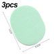 3 db-os arctisztító szivacs készlet, QttvbTna, ovális, újrafelhasználható