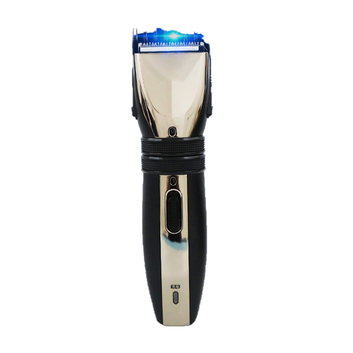 Aparat de tuns cu lame autoascutitoare si indicator LED, zgomot redus