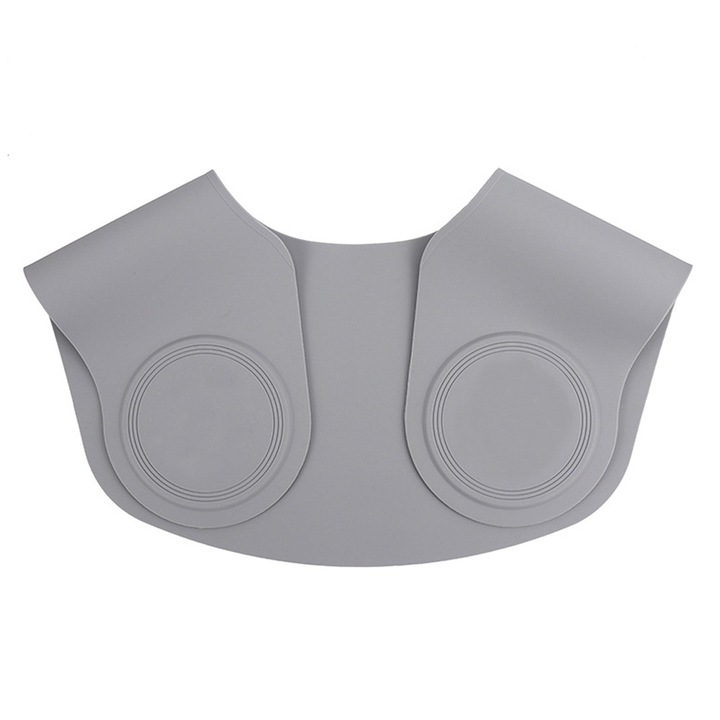 Guler pentru tuns, 32.5x37 cm, gri