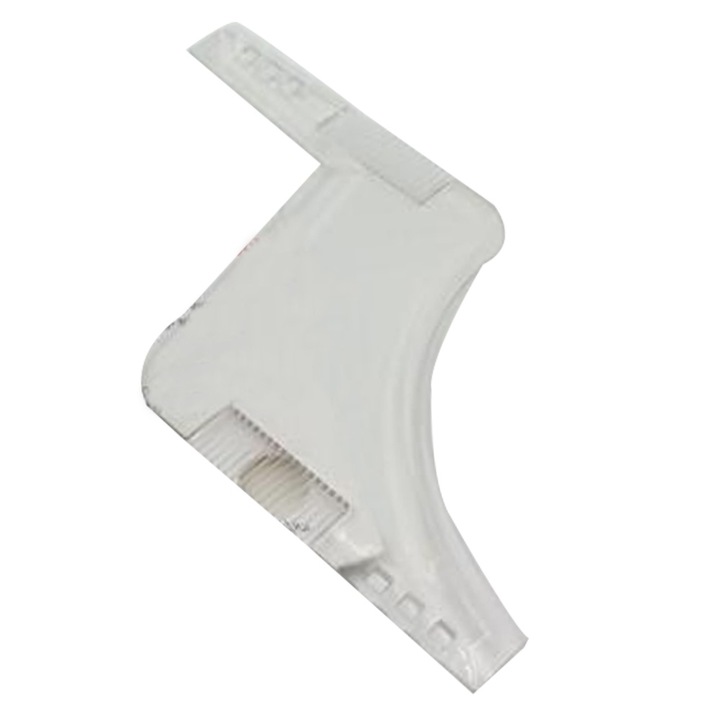 Шаблон за брада QttvbTna, симетрично контуриране, стабилна фиксация, за мъже