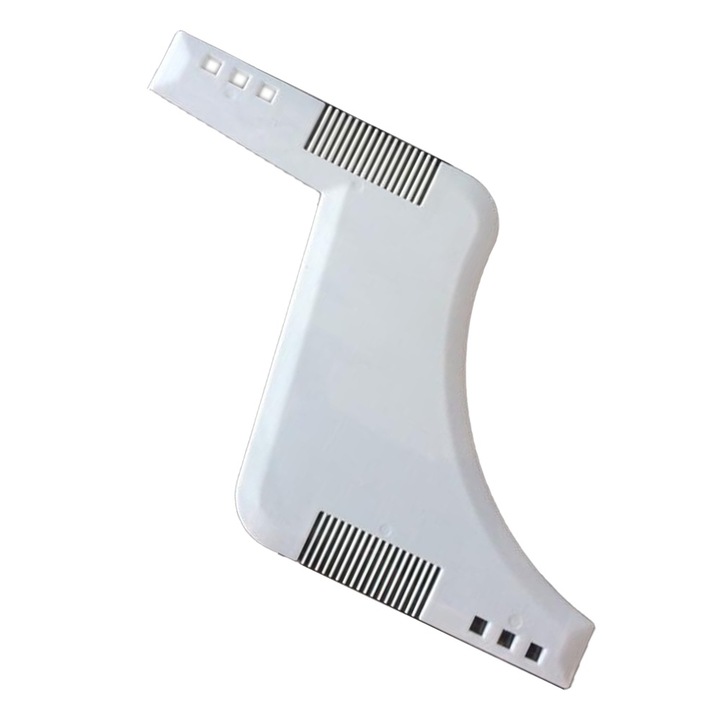 Шаблон за брада, QttvbTna контуриране и подстригване, стабилна фиксация, за всяка форма на лицето