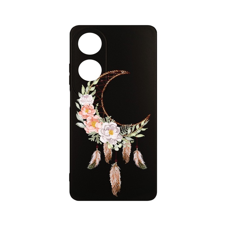 Husa BestCase® Slim SIlicon 0.8MM, съвместим с OPPO A60, Dreamcatcher, Защита на камерата, Устойчив на износване, c-B 951