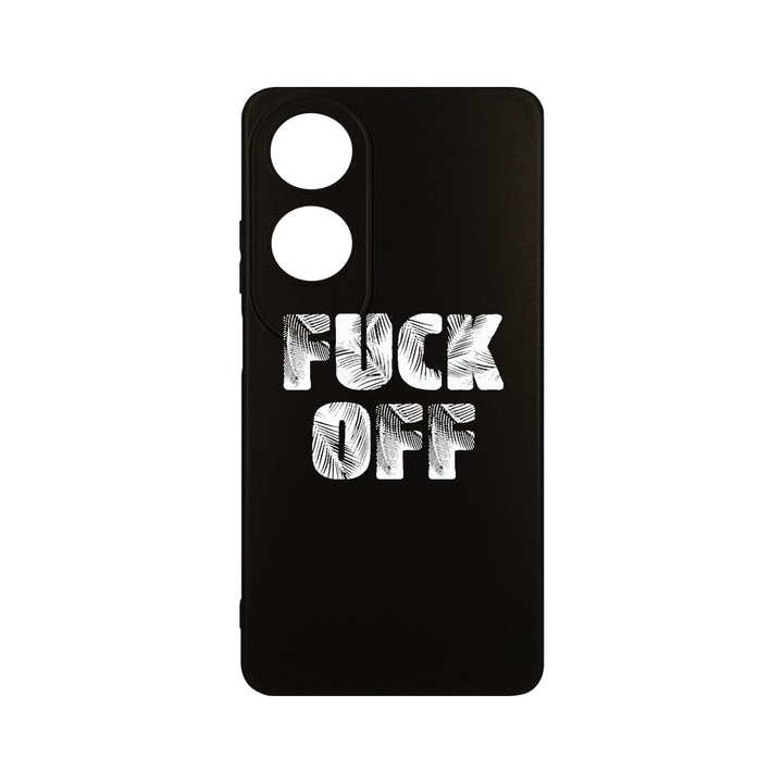 Husa BestCase® Slim SIlicon 0.8MM, съвместим с OPPO A60, FU Off, Защита на камерата, Устойчив на износване, c-B 139