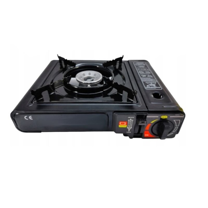 Туристически къмпинг газов котлон в куфарче, Kraft & Dele, 2200 W