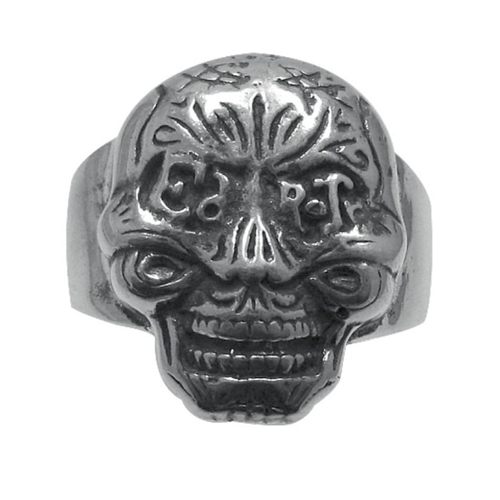 Сребърен пръстен, Empress, R001387, Череп, Проба 925