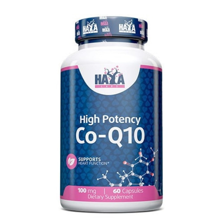 Haya Labs - High Potency Co-Q10 100mg. / 60vcaps