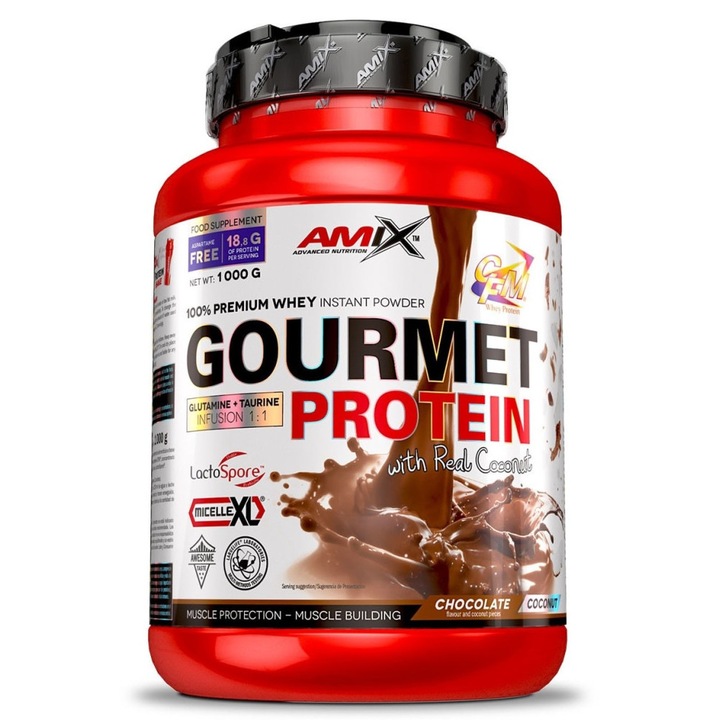Amix Nutrition Gourmet Protein / 1000 g - Blueberry-Yoghurt