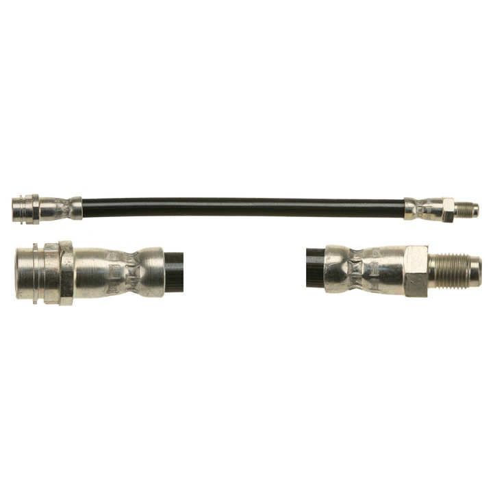 Hátsó hajlékony fékcső tömlő hossza 258mm Mercedes A W168, A W169, B Sports Tourer W245, Vaneo 414, Vario