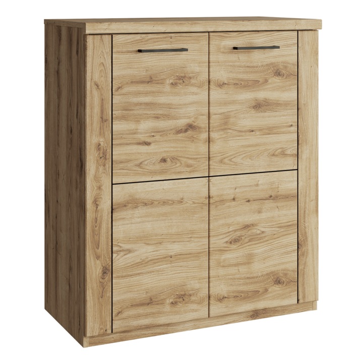 Comoda 2 usi stejar navarra Dorsi 80.2x41x94.6 cm