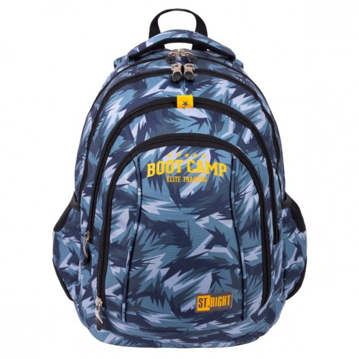 Ghiozdan St.Right Ergonomic, Impermeabil, Colectia - Boot Camp BP04 43x32x20cm