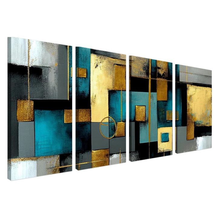 Tablou pe panza pentru living XXL, picturi pentru perete Abstractie 60x120