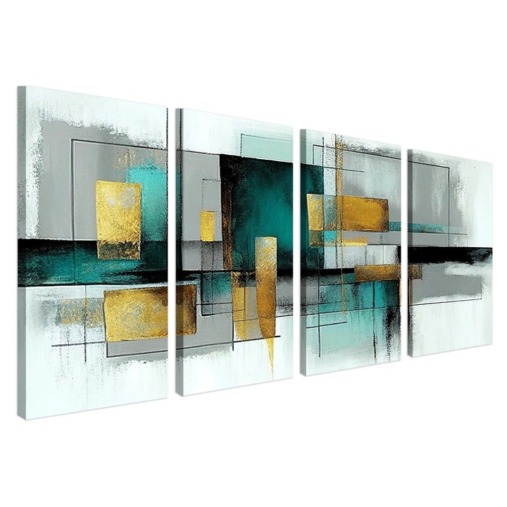 Tablou pe panza pentru living XXL, picturi pentru perete Abstractie 60x120 cm