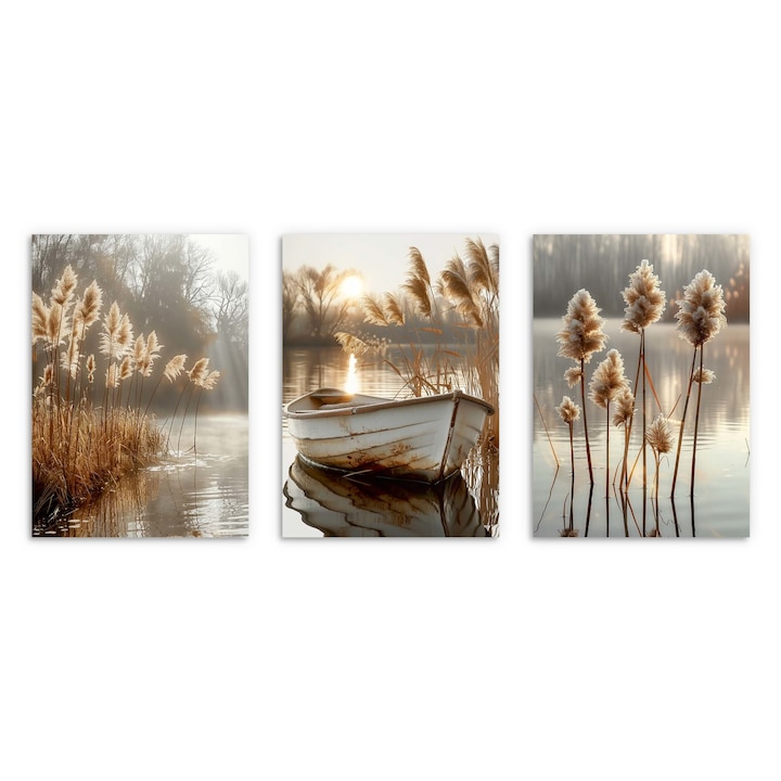 Бохо постери за всекидневна или спалня: Sunset cane 3x 30x40cm