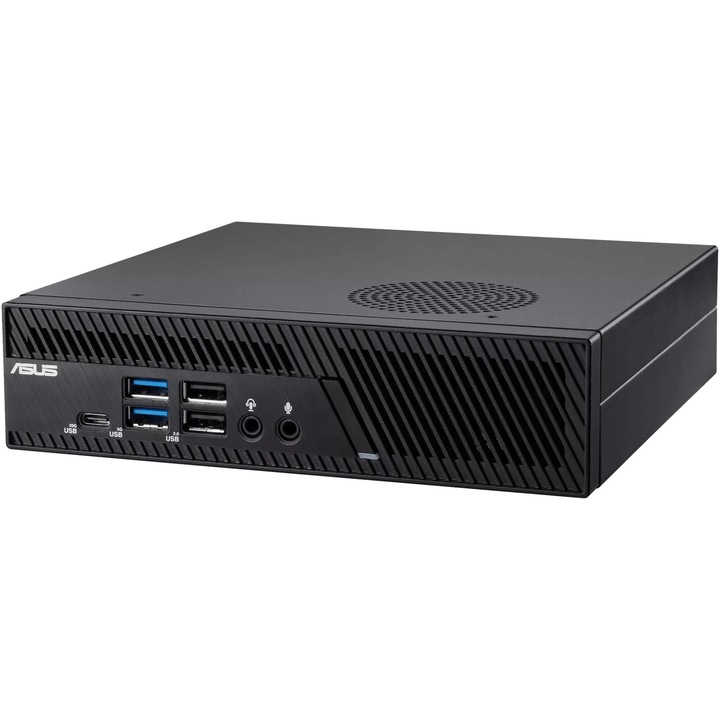 Mini PC Asus PB63 cu procesor Intel® Core™ i5-13400 pana la 4.6 GHz, 16GB DDR5, 512GB SSD, Intel® UHD Graphics, No OS, Negru