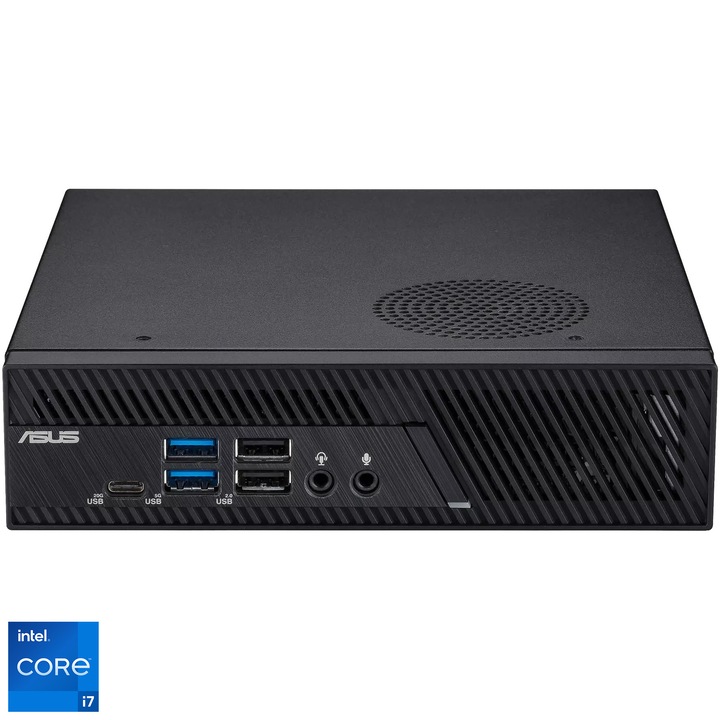 Mini PC Asus PB63, Intel® Core™ i7-13700, 16GB DDR5, 512GB SSD, Intel® UHD Graphics, No OS, Black