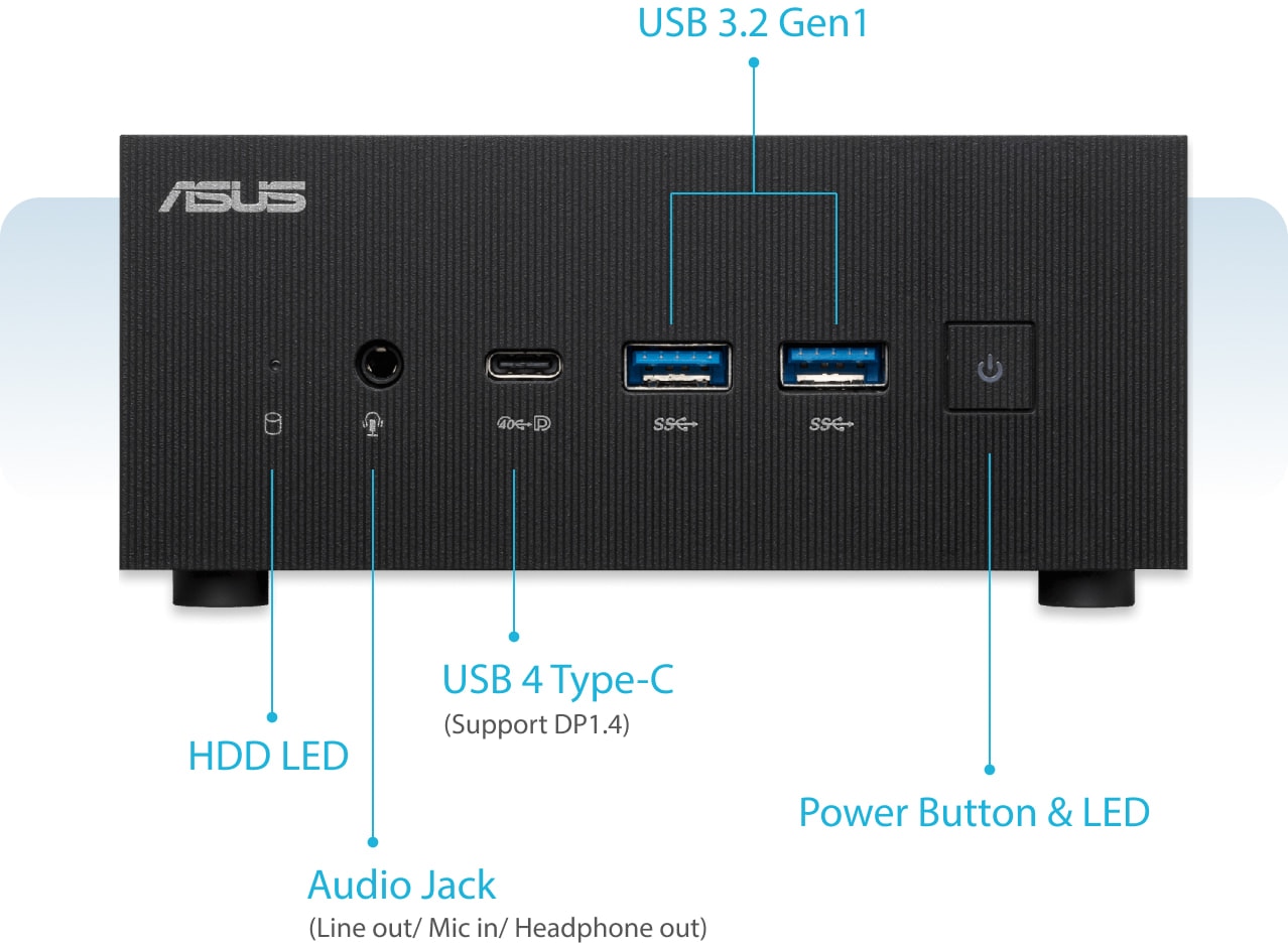 Mini PC Asus ExpertCenter PN53 cu procesor AMD Ryzen™ 7 7735HS pana la 4.75 GHz, fara RAM, fara stocare, AMD Radeon™ Graphics, No OS, Negru - eMAG.ro Mini PC Asus ExpertCenter PN53 cu procesor AMD Ryzen™ 7 7735HS pana la 4.75 GHz, fara RAM, fara stocare, AMD Radeon™ Graphics, No OS, Negru - eMAG.ro