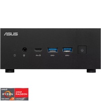 Mini PC Asus ExpertCenter PN53 cu procesor AMD Ryzen 7 7735HS pana la 4.75 GHz, fara RAM, fara stocare, AMD Radeon Graphics , No OS, Negru