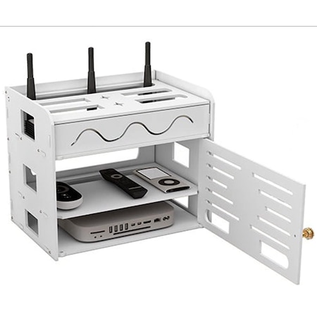 Raft Suport Router Wireless Seezesol Solution™ pentru mascare fire si ...