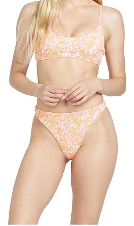 Úszónadrág, Volcom, Elasztán/Nylon, Fehér, S INTL