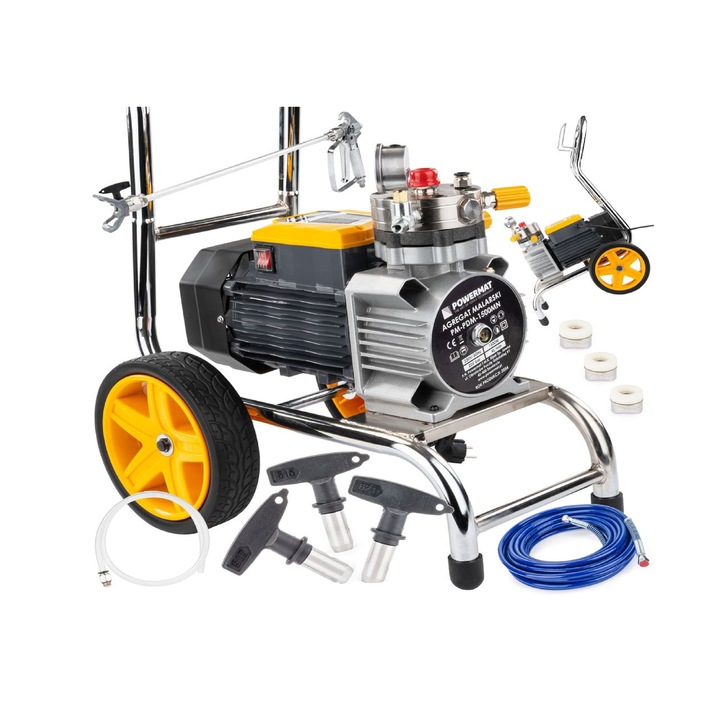 Powermat Hidrodinamikus Festékszóró - Festő Egység 1500W PM-PDM-1500MN (PM1295)