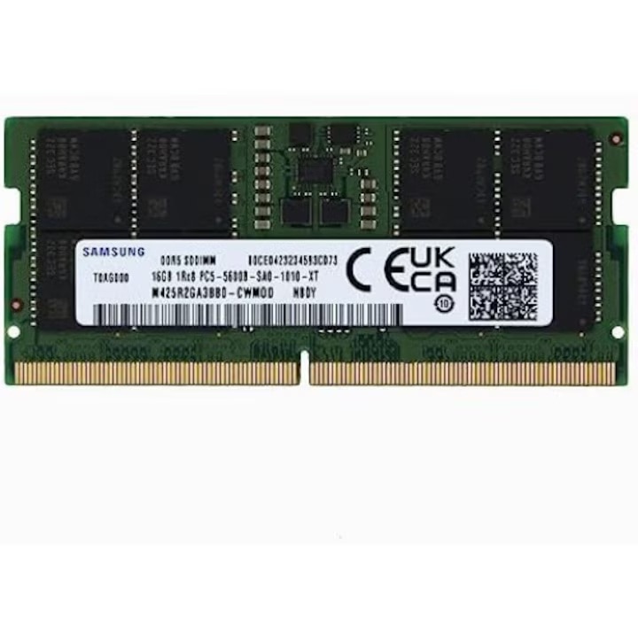 Memorie RAM sodimm laptop Samsung 16GB DDR5 5600 MHz, bulk - eMAG.ro