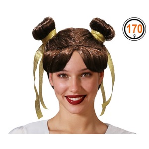 BigBuy Karnevalsperücke Sailor Moon – Blond, Unisex, Für Erwachsene