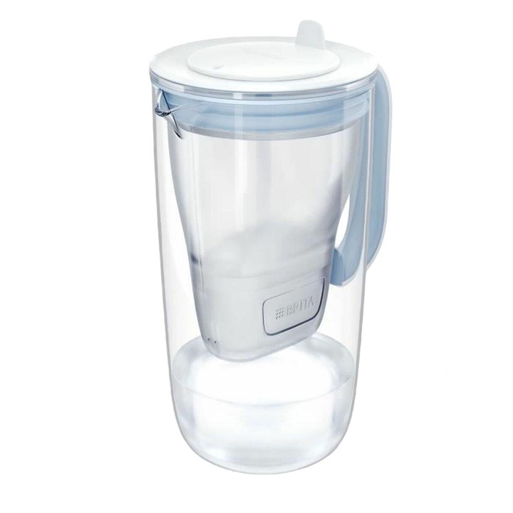 Кана за филтриране Brita, 2.5L, с филтърна кутия, прозрачна/синя