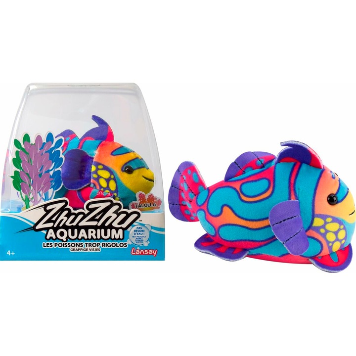 Jucarie de plus, Lansay, Varsta 4+ ani, Functioneaza cu baterii, Multicolor