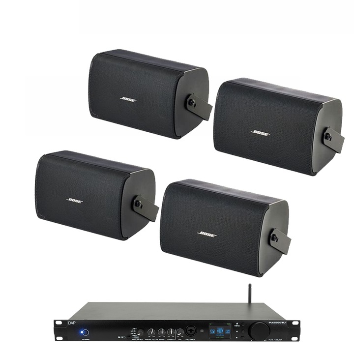 Звукова система за открити пространства Bose FS4SE, 1 x bluetooth усилвател, DAB+ радио