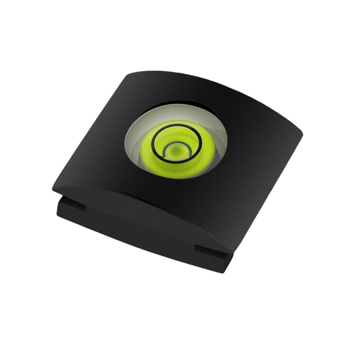 Capac patina calda pentru camera, nivel de spirit, capac de protectie hot shoe, decoratiuni, compatibil cu majoritatea camerelor, negru