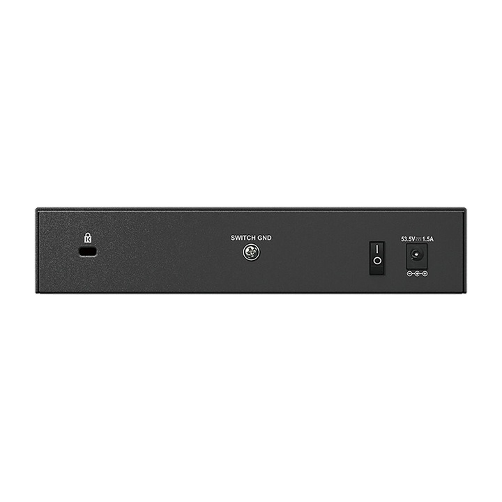 D-Link DGS-1008P/E неуправляем суич, 4 порта, 10/100/1000 Mbps