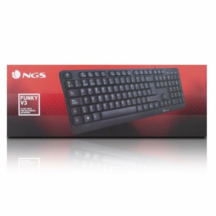 Tastatura gaming Avax GM03, mecanica, iluminare RGB, neagra, USB