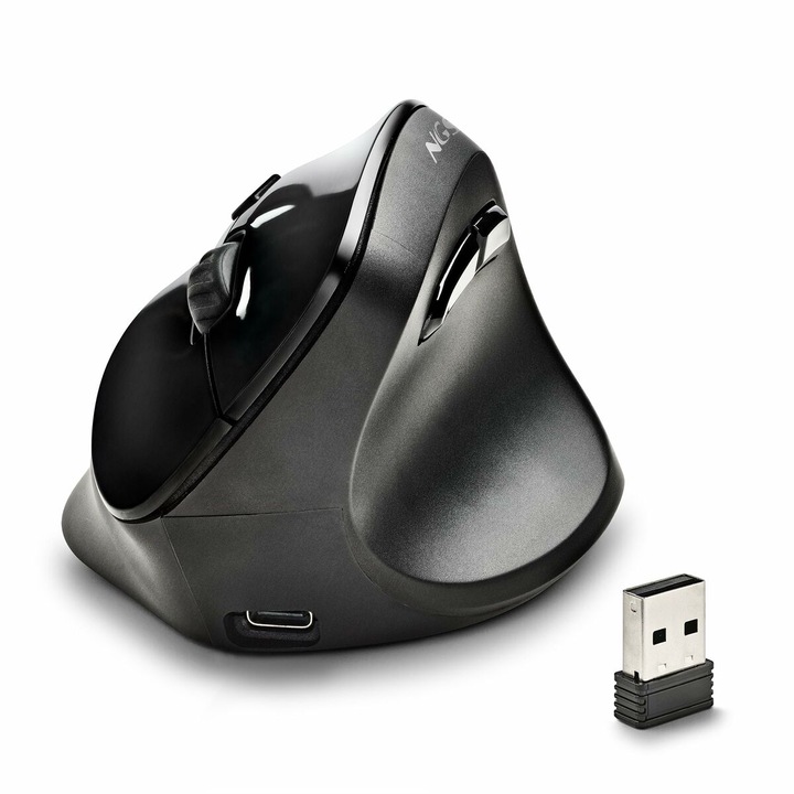 Mouse 3300P Super Mini, Rapoo, Wireless, 1000 DPI, Negru