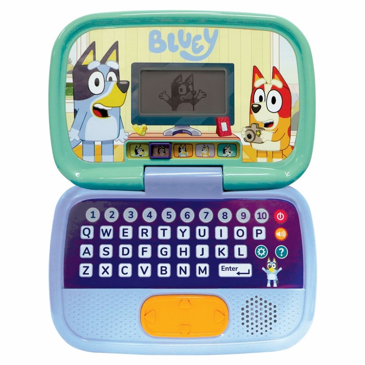 Интерактивна играчка Vtech Bluey, пластмаса, +3 години, синя
