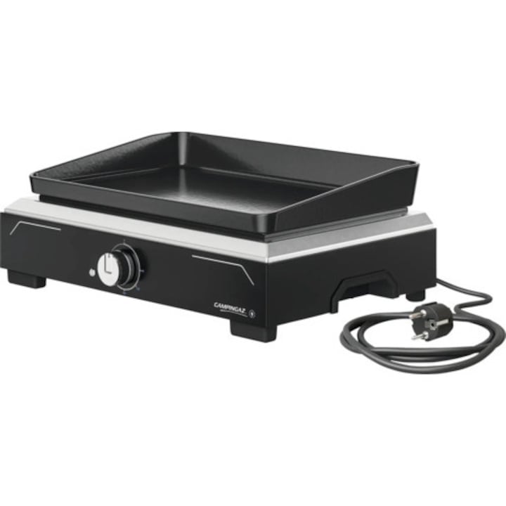 Електрическа скара, Campingaz Electric 1XD, Чугун, 2500W, черна, 15 кг