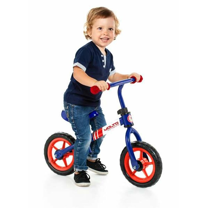 Bicicleta copii Molto Minibike, promoveaza coordonarea si echilibrul, +2 ani, 48.5x36x90cm