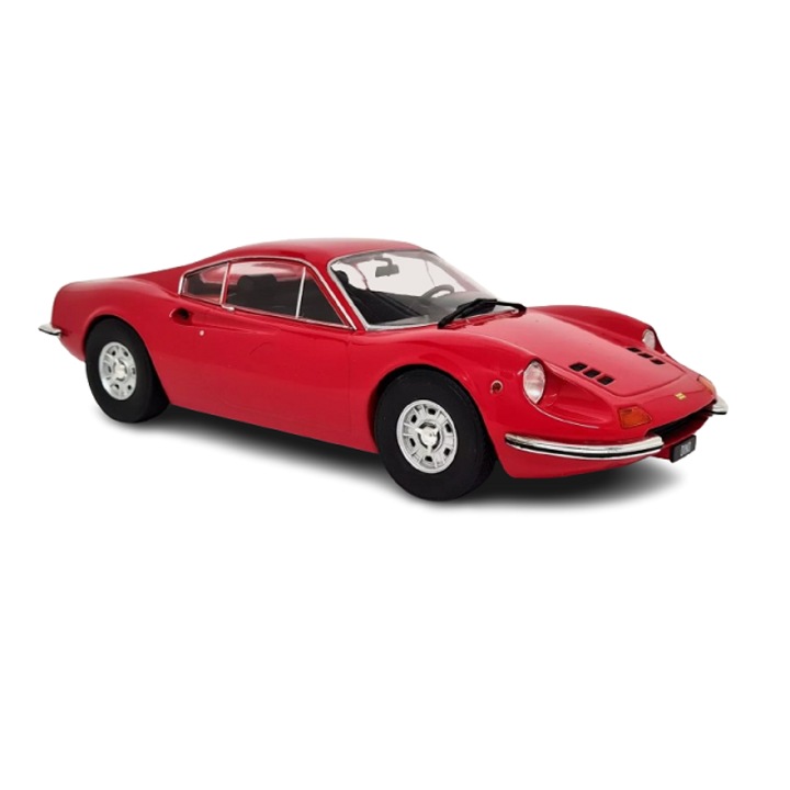 Modell Ferrari Dino 246 GT, 1969, piros, MCG 1/18