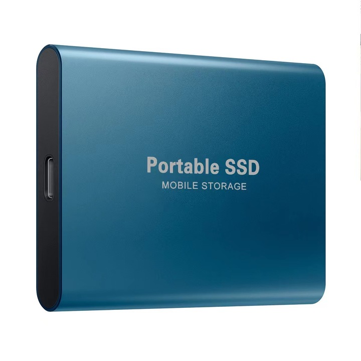 Външен SSD, 2TB, 540MB/s, удароустойчив, син