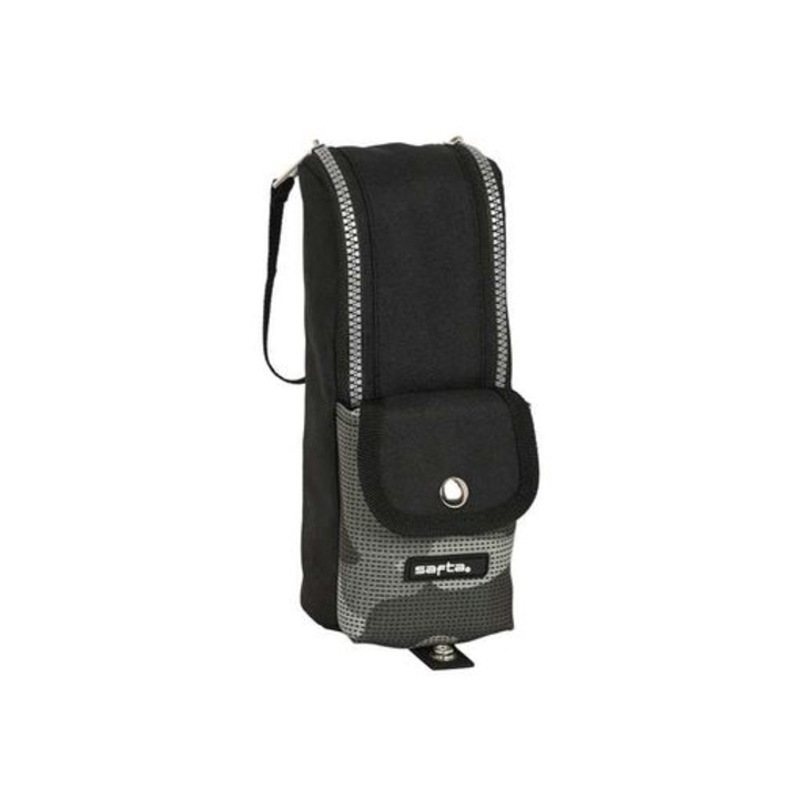 Penar cu maner, Safta, poliester, negru, 3ani+, 21x6cm