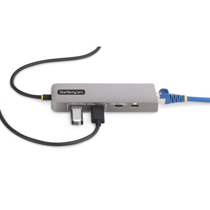 Хъб USB-C Startech 10G2A1C25EPD-HUB-USB Сив