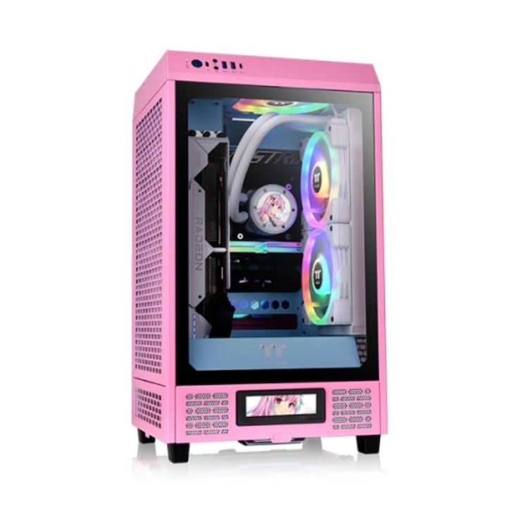 Carcasa PC Xilence Xilent Blade RGB, Negru
